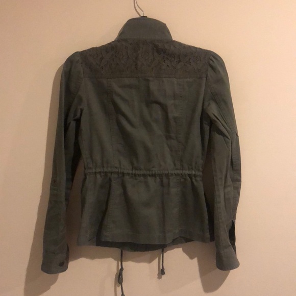 Candies Green Military Jacket - Picture 3 of 3